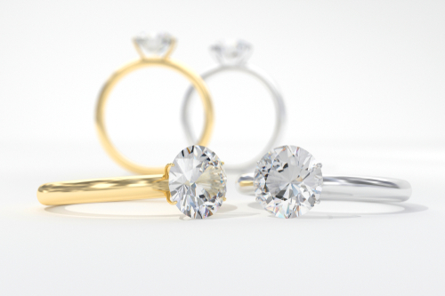 Amazing Princess Cut Diamond Engagement Rings